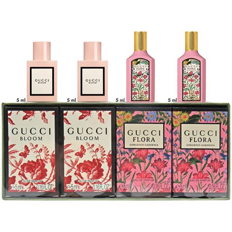 gucci variety 4 piece mini set|Gucci Perfume for Women Variety Fragrance Gift Set.